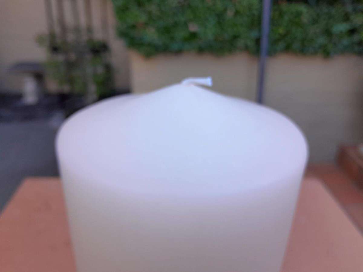 Wax Candle Diameter 12.5cm x Height 22cm