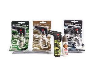 Hyper Flame Gas Torch ZT50 with Refill : Forest Camo