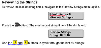Shotduino Shot Timer v 2.0