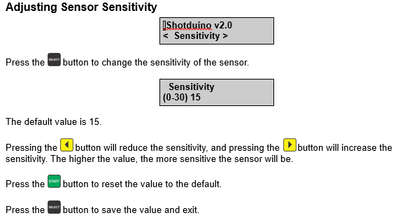 Shotduino Shot Timer v 2.0