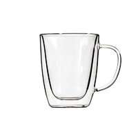Regent Double Walled Glass Mug -300ml