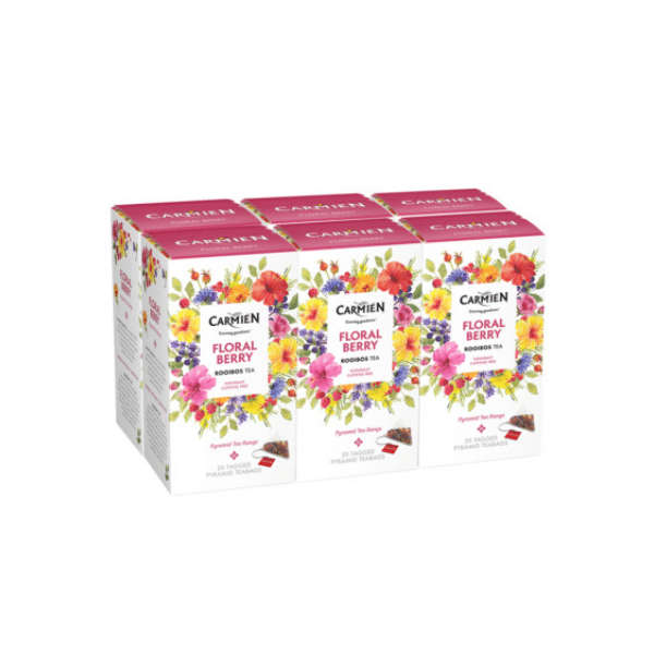 Carmien - Floral Berry 6x20's