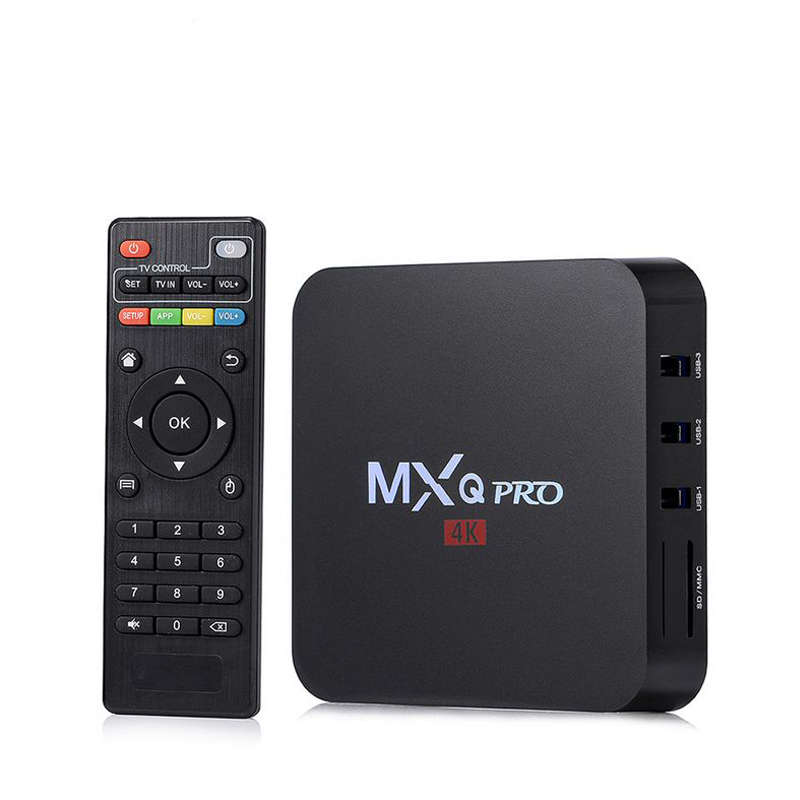 MXQ Pro 4K Android TV Box and Wireless Remote - Special