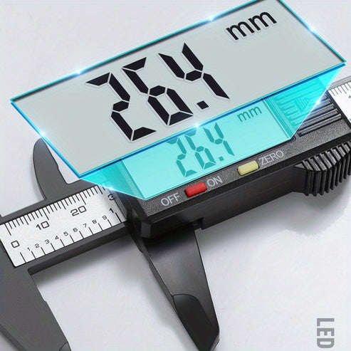 Single-Piece Carbon Fiber Digital Vernier Caliper