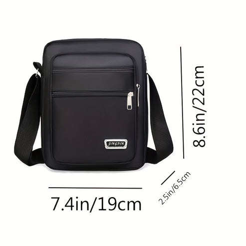 Mens Casual Nylon Messenger Bag