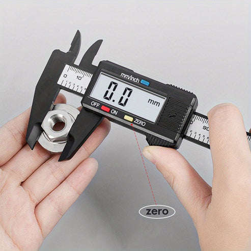 Single-Piece Carbon Fiber Digital Vernier Caliper