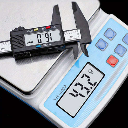 Single-Piece Carbon Fiber Digital Vernier Caliper