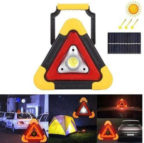 Rechargeable Solar Powered Emergency Work COB Light