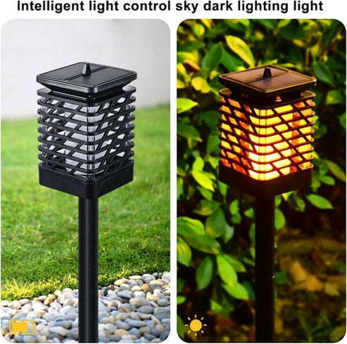 1 Pcs AB-TY60 Solar Powered Garden And Wall Light