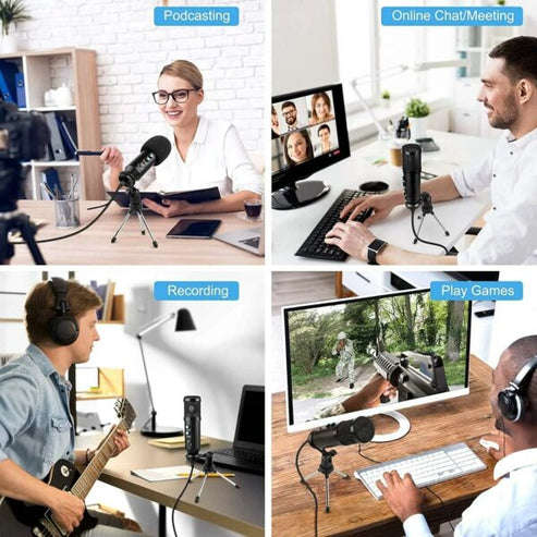 XF0123 MK-F200TL Adjustable Studio Condenser Sound Recording Microphone