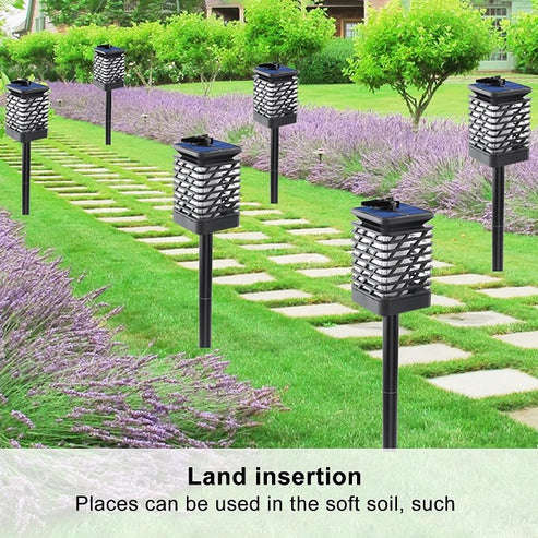 1 Pcs AB-TY60 Solar Powered Garden And Wall Light