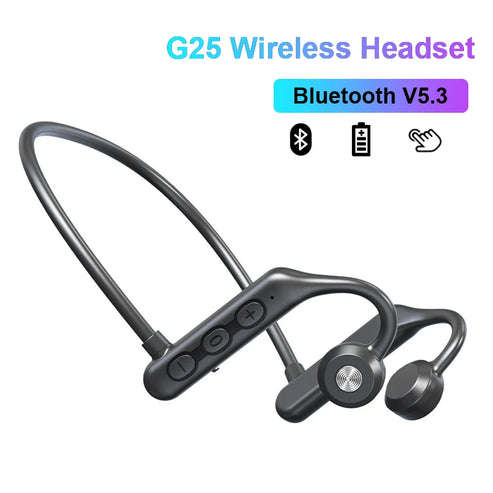 Bone Conduction Earphones With Microphone Wireless Bluetooth Earphones Sports Earhook Earphones