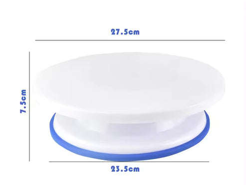 Cake Turntable Anti-skid Plastic Decorating Rotating Table Pastries Cake Decoration DIY Baking Tools