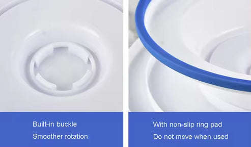 Cake Turntable Anti-skid Plastic Decorating Rotating Table Pastries Cake Decoration DIY Baking Tools