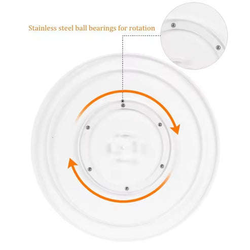 Cake Turntable Anti-skid Plastic Decorating Rotating Table Pastries Cake Decoration DIY Baking Tools