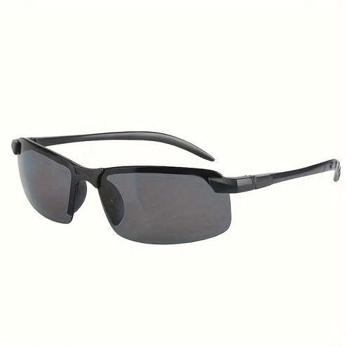 2 Pcs Polarized Driving Fashion Glasses Fashion Photography Props Men's Decorative Glasses Daily Fas