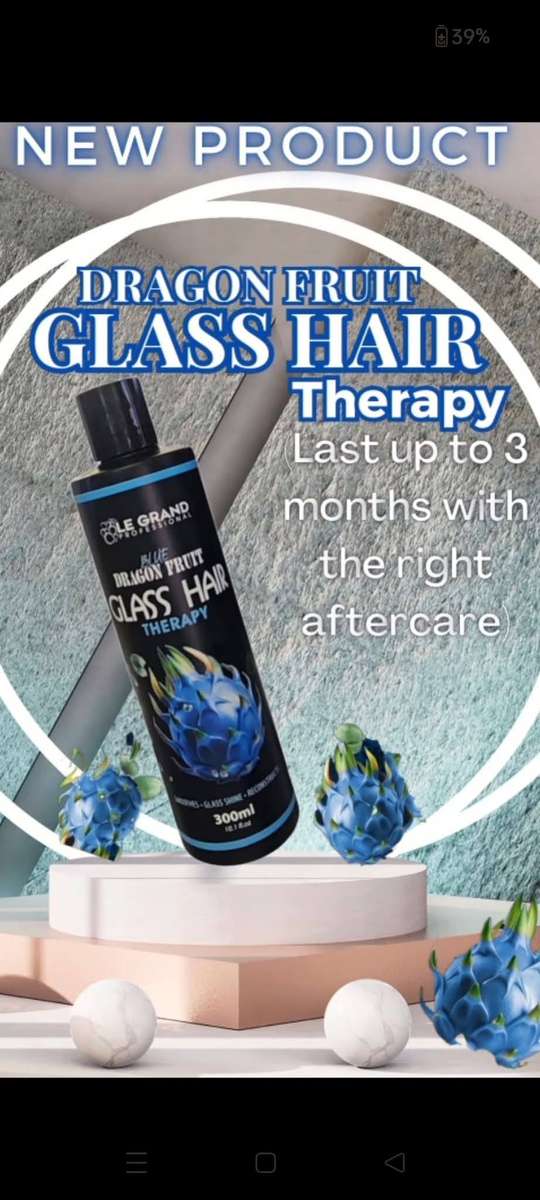 Le Grand Blue Dragon Fruit Glass Hair Therapy Treatment - 300ml