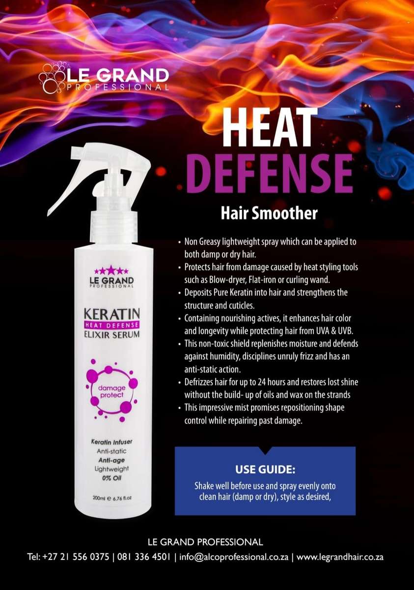 Le Grand Heat Defense Elixir Flat Iron Spray - 200ml