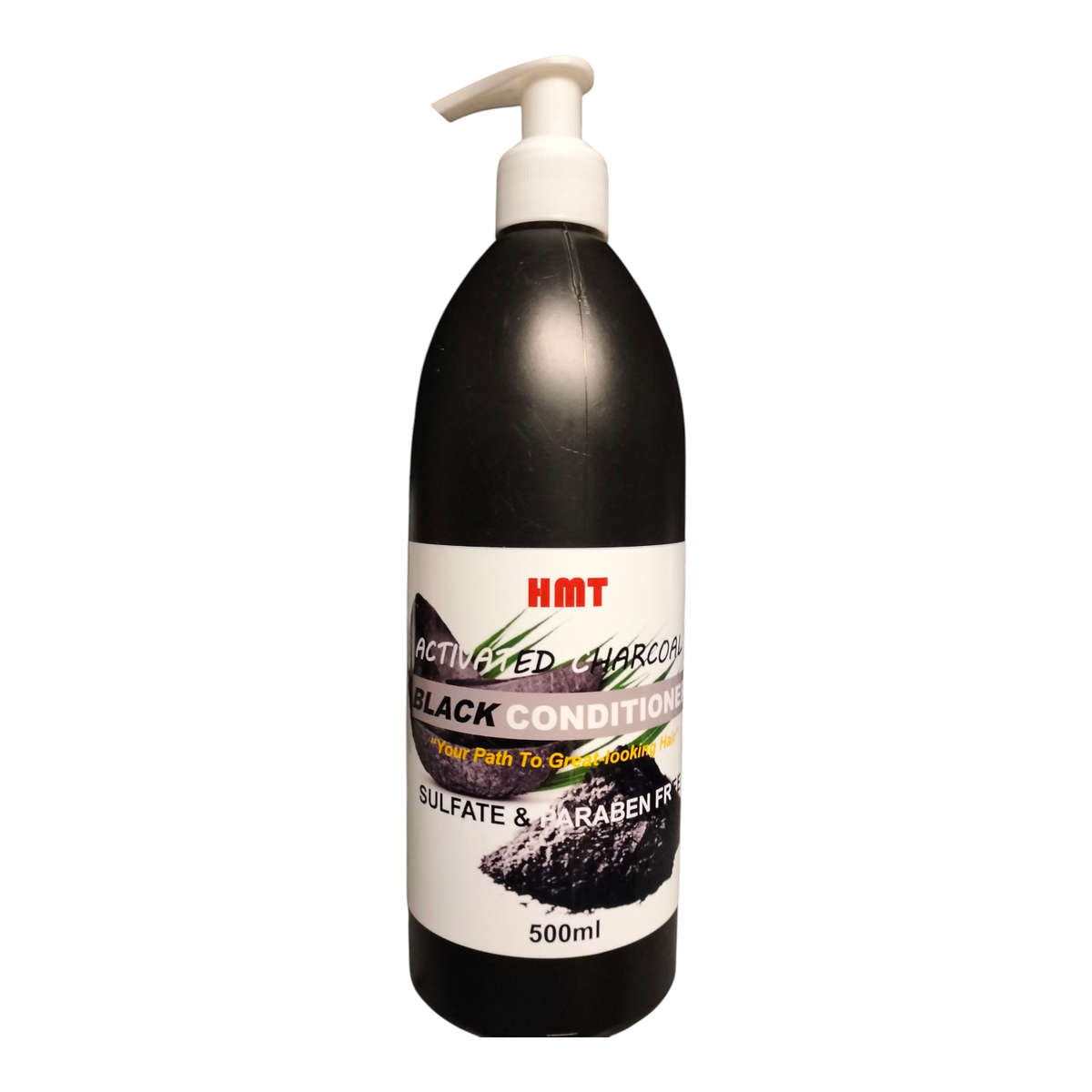 HMT Activated Charcoal Black Shampoo & Conditioner Sulfate free set - 500ml