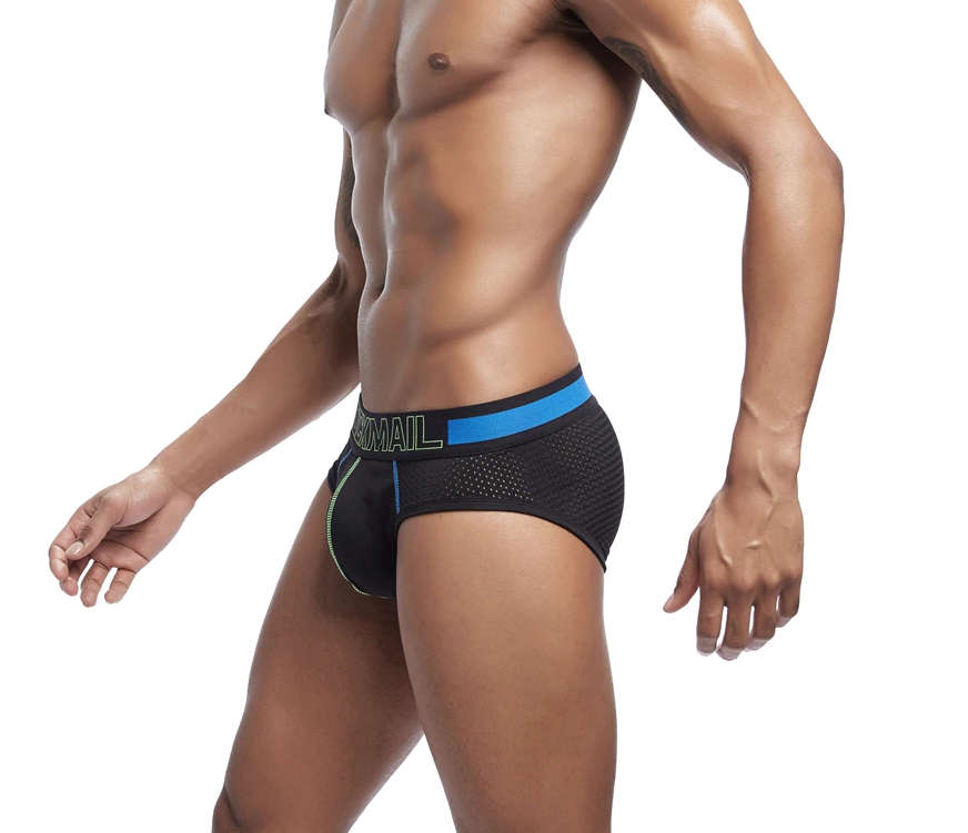 Jockmail Black Briefs