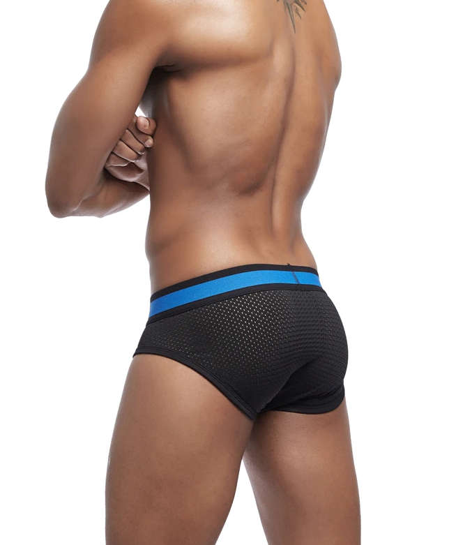 Jockmail Black Briefs