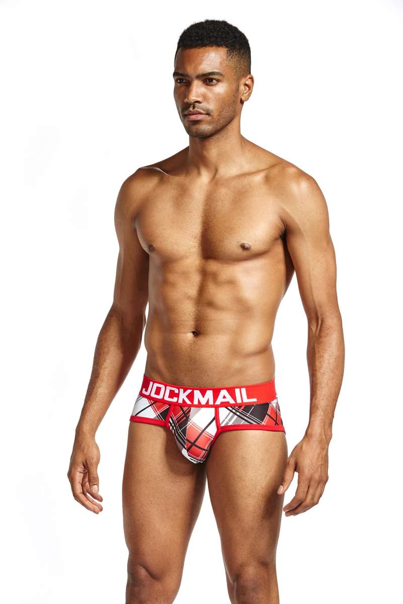 Jockmail Red Check Print