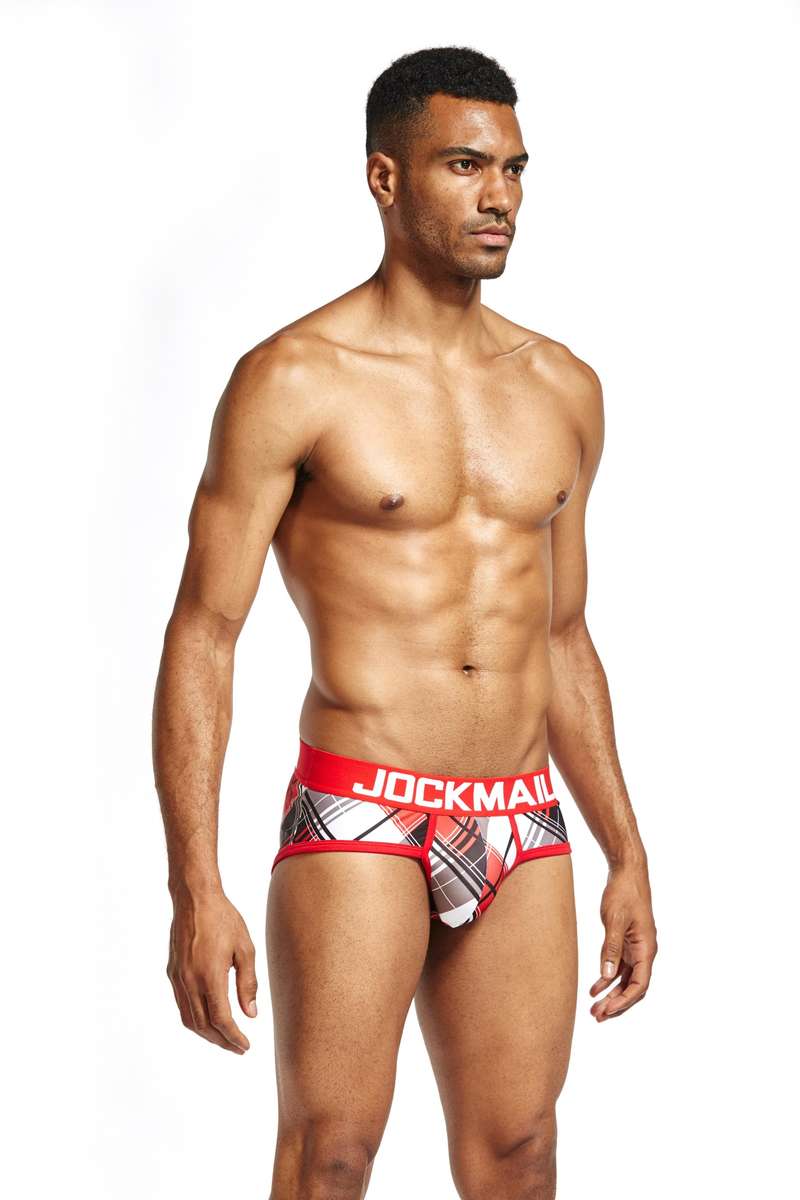 Jockmail Red Check Print