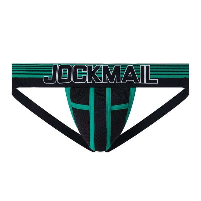 Jockmail Mesh Jockstrap Green