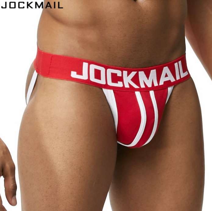 Jockmail Red Jockstrap