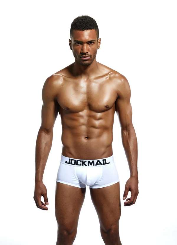Jockmail - Classic Stretch Boxer White