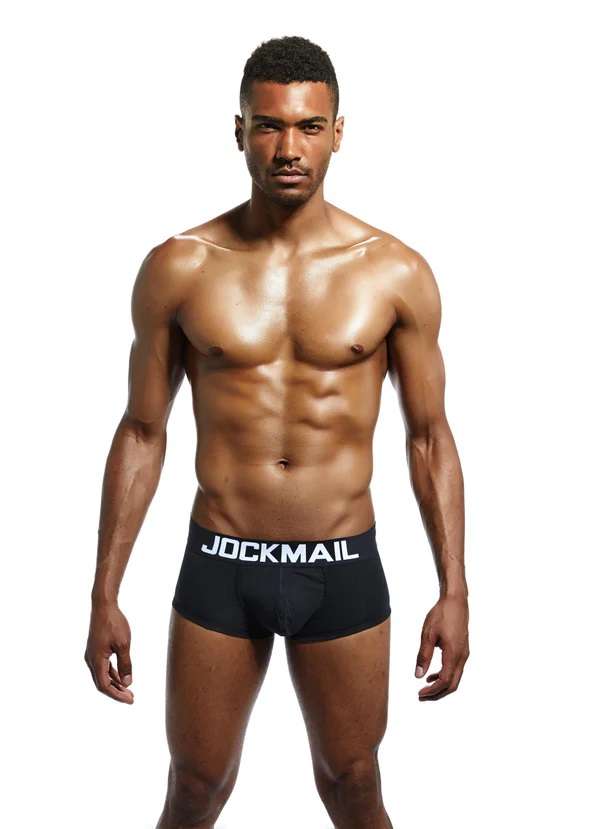 Jockmail - Classic Stretch Boxer Black