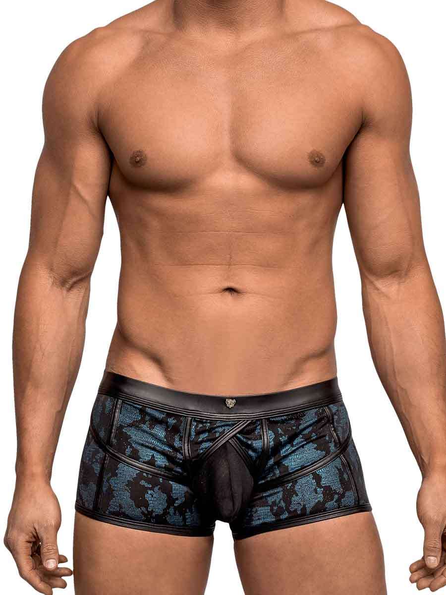 Strapped & Bound Short - Blue/black