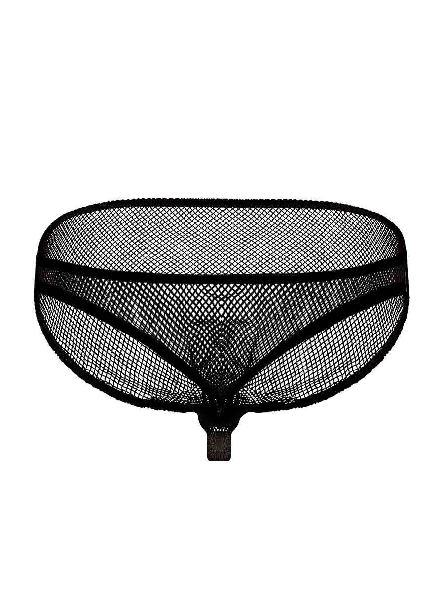Stretch Net Cock-a-Too Bikini - Black