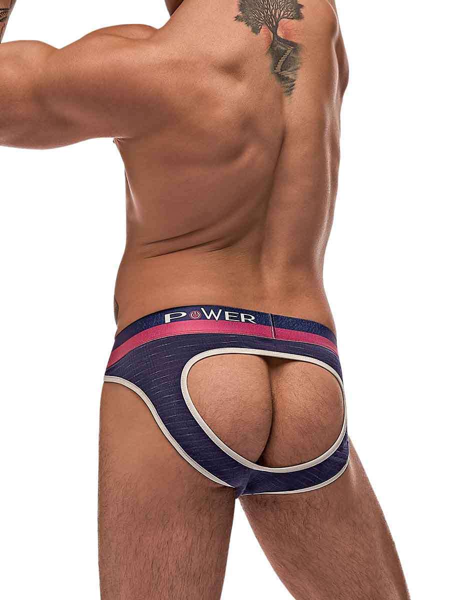 French Terry Cutout Moonshine - Blue
