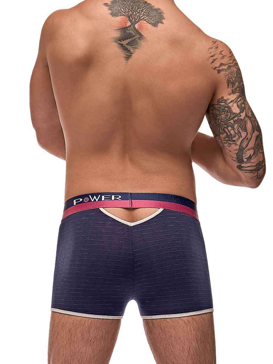 French Terry Cutout Short - Navy