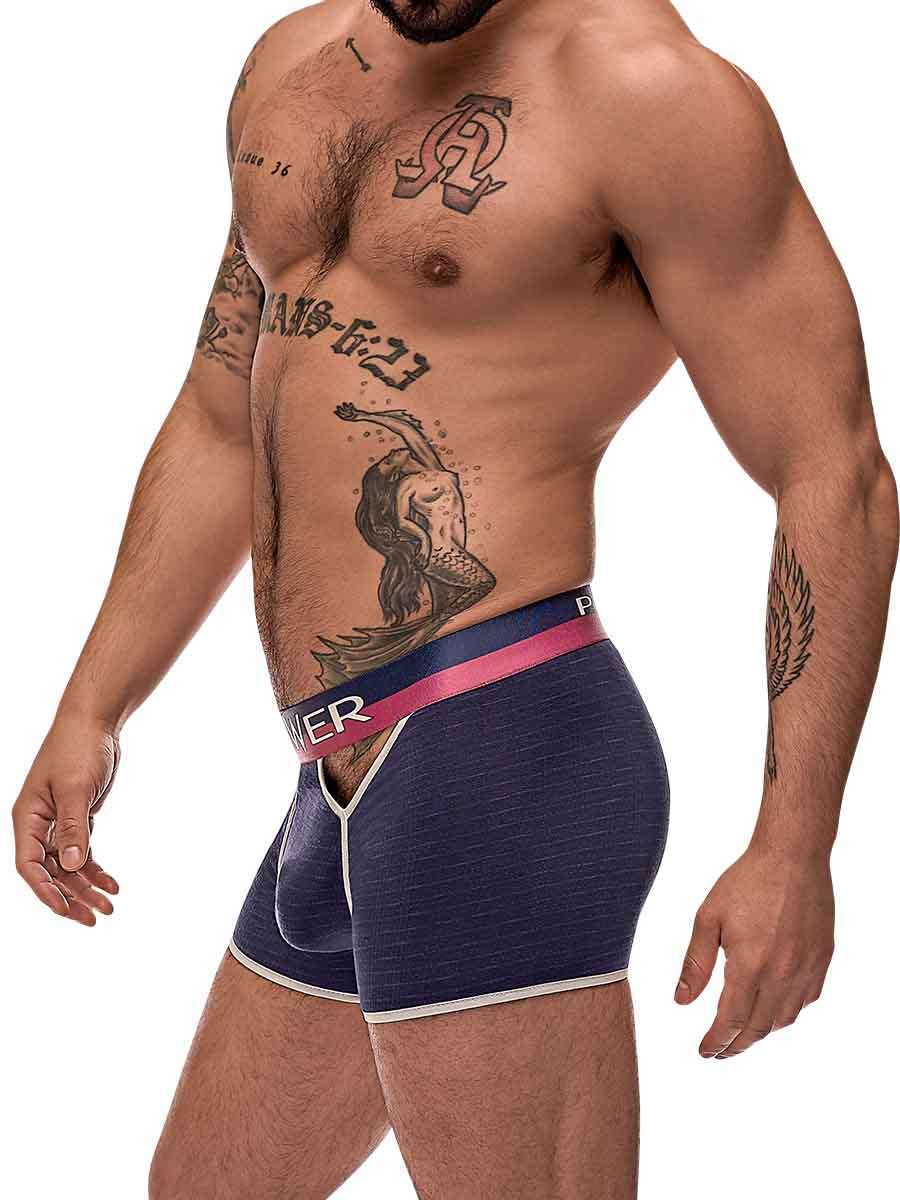 French Terry Cutout Short - Navy