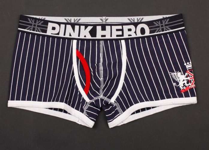 Pink Hero Navy British Fashion Stripes