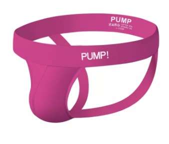 Pump Pink Cotton Jockstrap