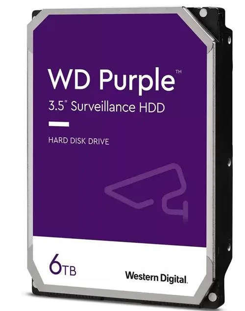 Western Digital WD64PURZ Western Digital Purple 6TB Surveillance HDD