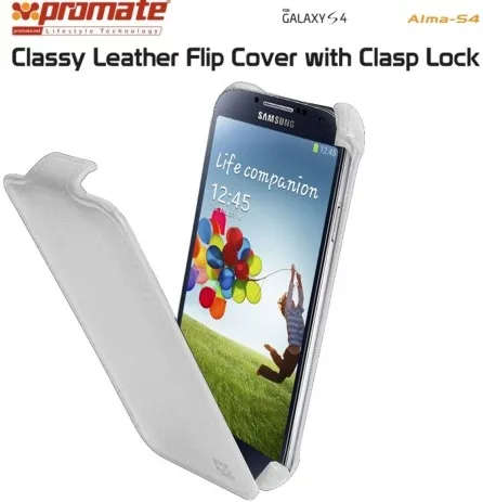 Promate 6959144000572 Promate Alma-S4 Classy Leather Flip Cover