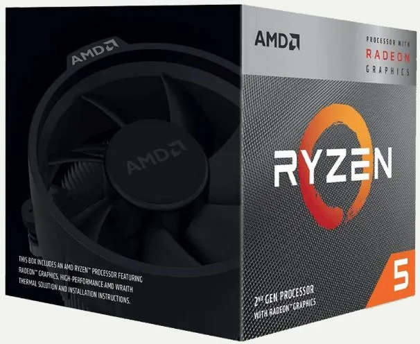 AMD YD3400C5FHBOX AMD Ryzen 5 3400G AM4 CPU