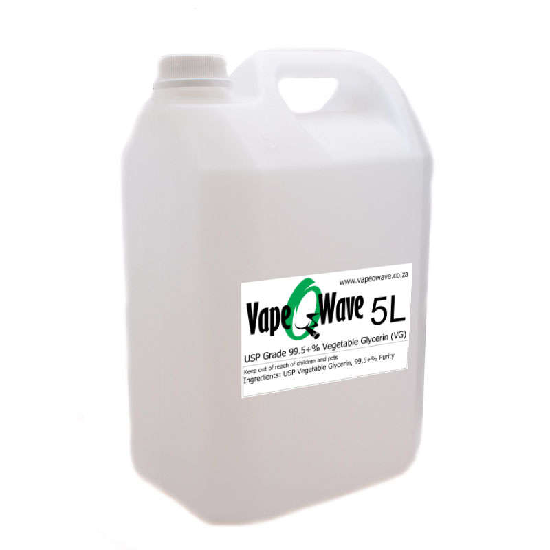 5 Liter Vegetable Glycerine (VG) | USP Grade 99.8+% Purity | DIY Base liquid