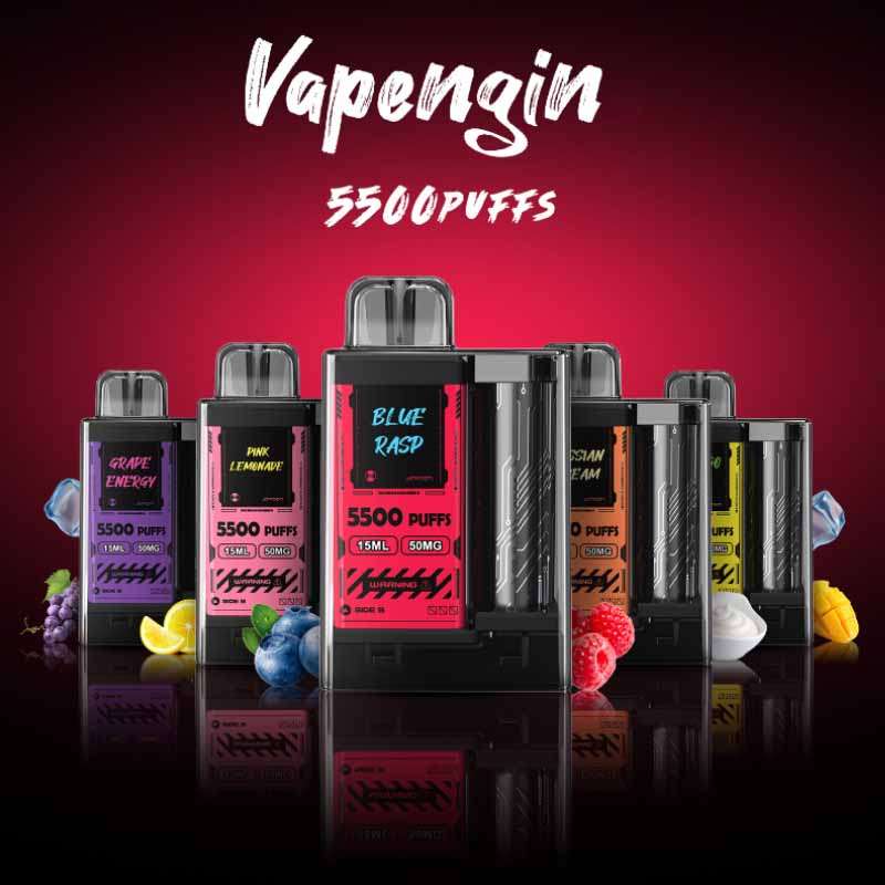 Vapengin Disposable Pod | 5500 Puff Rechargeable | 50mg - Creamy Tobacco