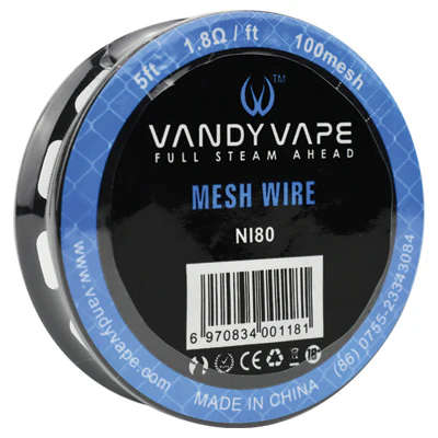 VandyVape | NI80 | Mesh Wire | 5ft