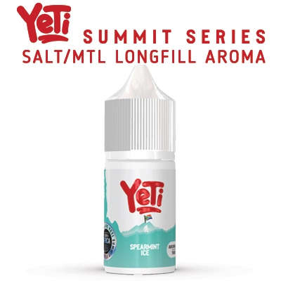 Yeti E-Liquids Longfill Nic Salts | 30ml Bottle - Spearmint
