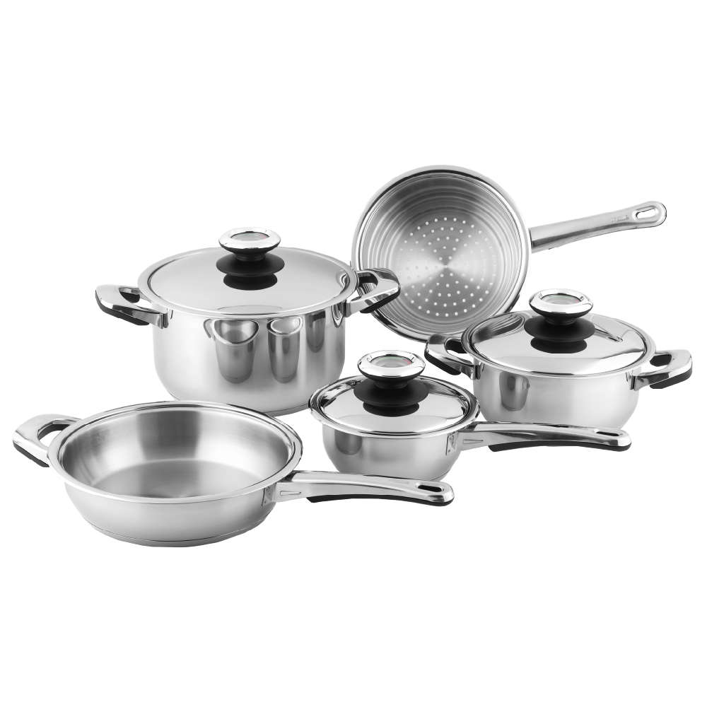 Bastille 8 Piece Set | 18/10 Stainless Steel Pot Set
