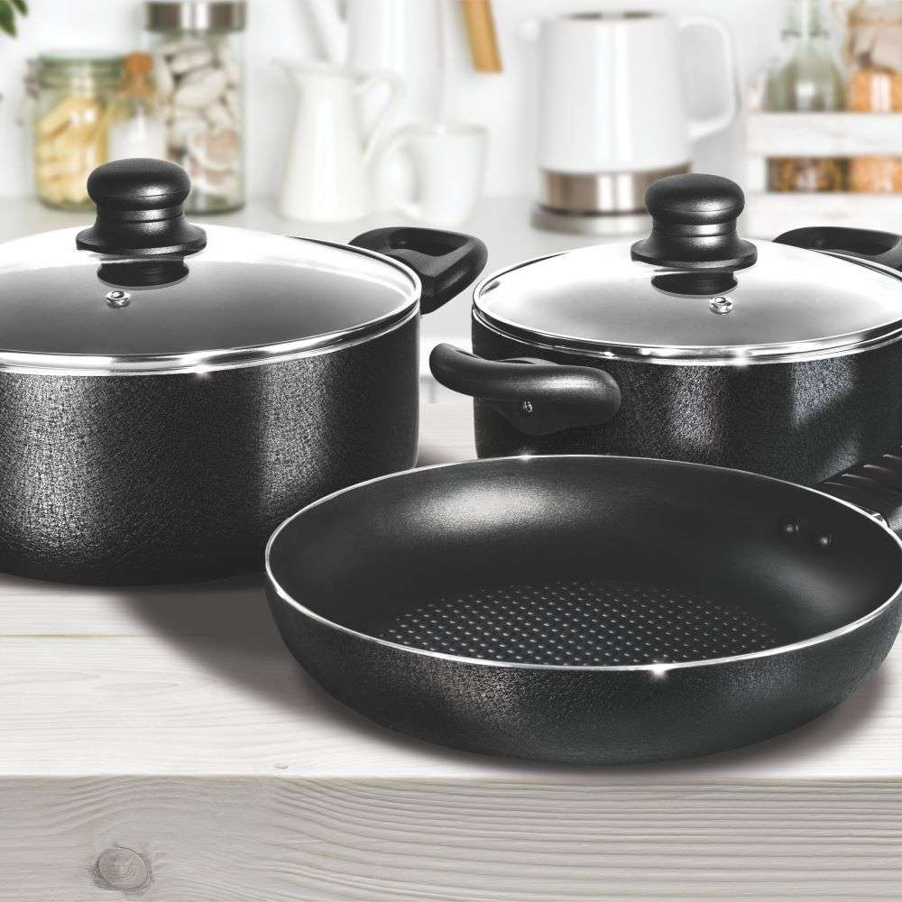 BauerLite Induction 5 Piece Essential Set | Non-Stick Cookware Set