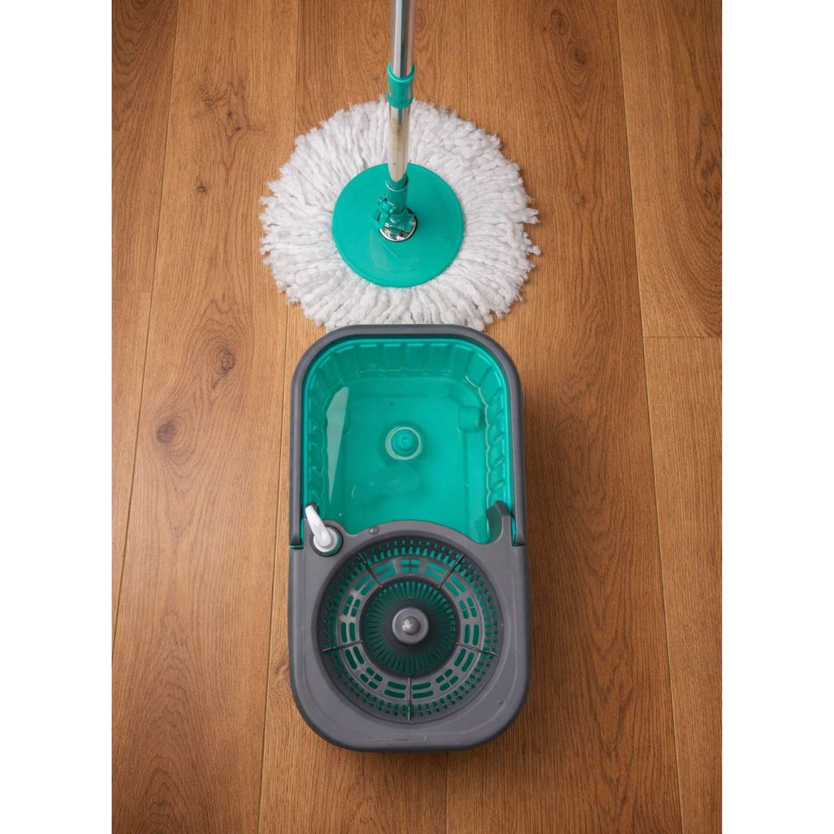 DEMO | Floorwiz Spin Supreme | Microfibre Mop with Wash & Dry Bucket