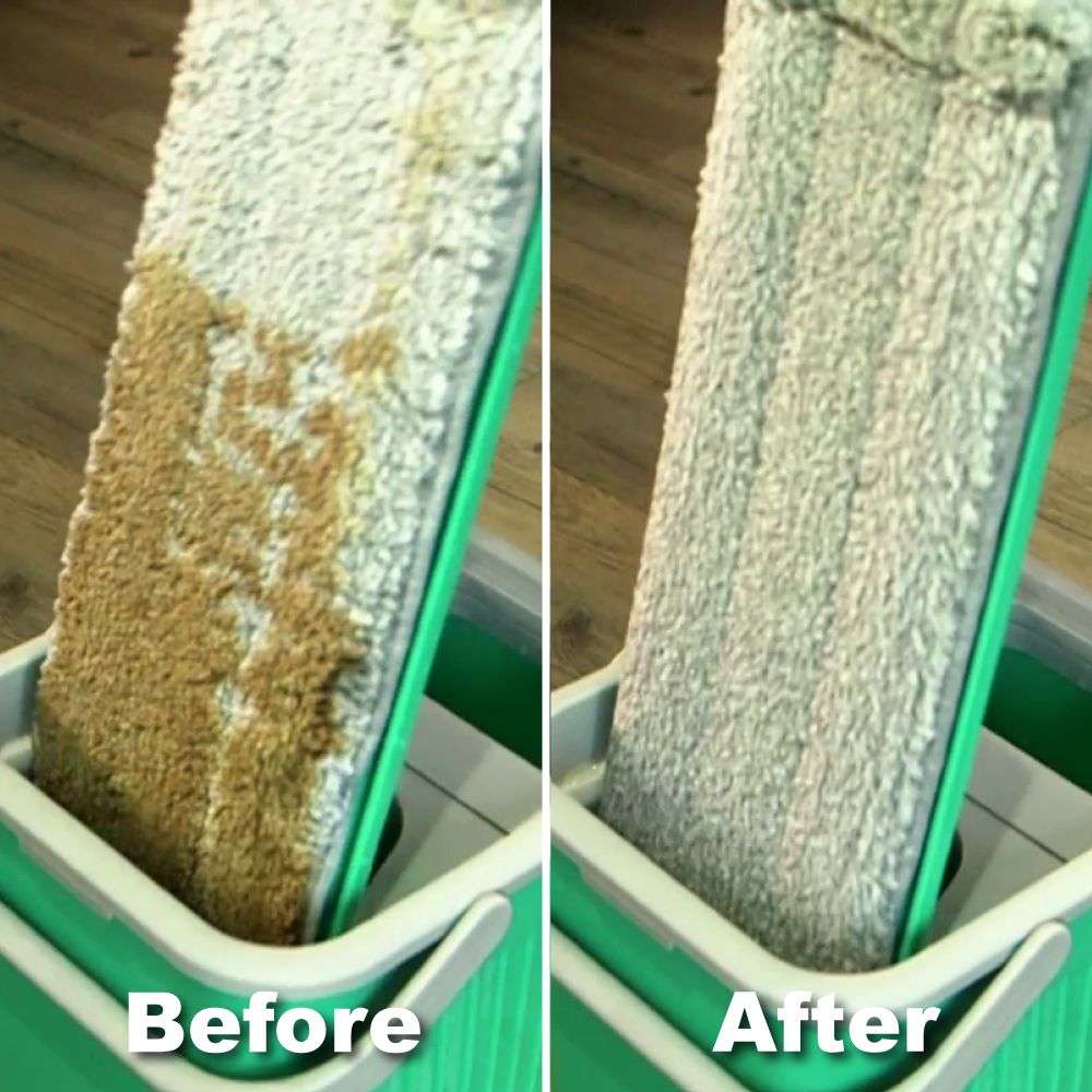 DEMO | Floorwiz Dual Clean Combo | Microfibre Mop with Wash &amp; Dry Bucket
