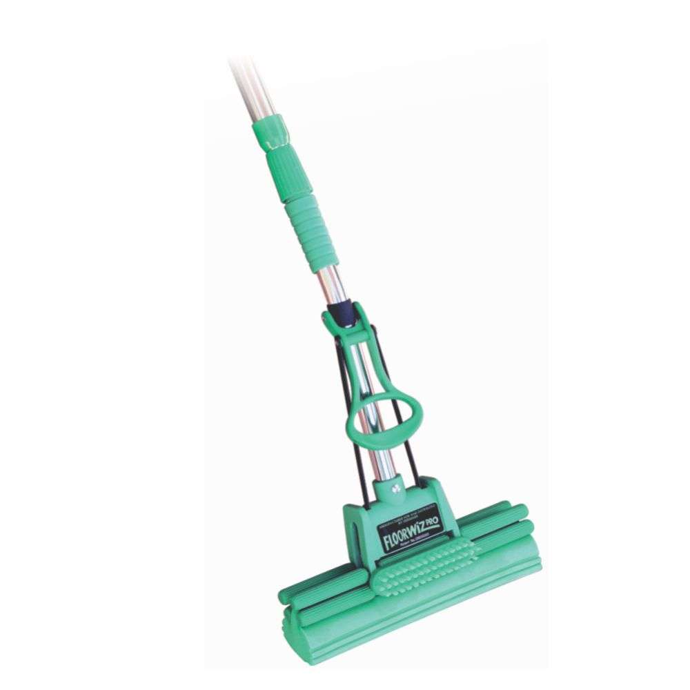 DEMO | Floorwiz Pro &amp; Brush Attachment | PVA Sponge Mop